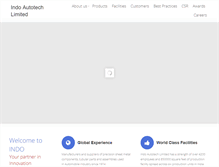 Tablet Screenshot of indoautotech.com